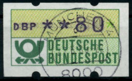 BRD ATM 1981 Nr 1-1-080 Gestempelt X970306 - Machine Labels [ATM]