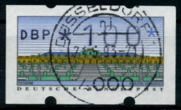 BRD ATM 1993 Nr 2-1.1-0100 Zentrisch Gestempelt X9741F6 - Machine Labels [ATM]
