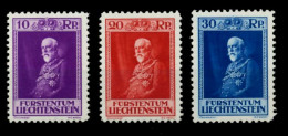 LIECHTENSTEIN 1933 Nr 122-124 Postfrisch X6FE44E - Unused Stamps