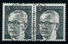 BRD DS HEINEM Nr 635 Gestempelt WAAGR PAAR X76A226 - Used Stamps