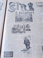 LA TRIBUNA ILLUSTRATA 1942 CELINA SEGHI ZENO COLO’ SCI E SCIATORI - Other & Unclassified