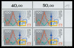 BRD 1991 Nr 1553 Postfrisch VIERERBLOCK ECKE-ORE X76CE3A - Ungebraucht