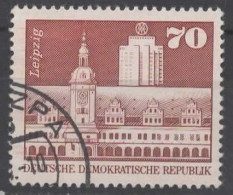 ALLEMAGNE (RDA) N° 1510 O Y&T 1973-1974 Constructions Socialistes En RDA (Leipzig) - Used Stamps