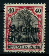 BES 1WK LP BELGIEN Nr 5II Gestempelt X77B0EA - Occupation 1914-18