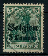 BES 1WK LP BELGIEN Nr 2 Gestempelt X77B186 - Ocupación 1914 – 18