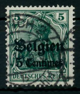 BES 1WK LP BELGIEN Nr 2 Gestempelt X77B252 - Besetzungen 1914-18