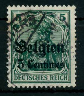 BES 1WK LP BELGIEN Nr 2 Gestempelt X77B196 - Ocupación 1914 – 18