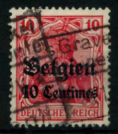 BES 1WK LP BELGIEN Nr 3 Gestempelt X77B23E - Ocupación 1914 – 18