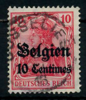 BES 1WK LP BELGIEN Nr 3 Gestempelt X77B22A - Ocupación 1914 – 18