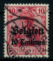 BES 1WK LP BELGIEN Nr 3 Gestempelt X77B1E6 - Occupation 1914-18