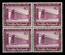 3. REICH 1936 Nr 642 Postfrisch VIERERBLOCK X77D276 - Ungebraucht