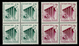 3. REICH 1939 Nr 692-693 Postfrisch VIERERBLOCK X77D52A - Ungebraucht