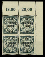 3. REICH 1939 Nr 723 Postfrisch VIERERBLOCK ECKE-ORE X77D56A - Ungebraucht