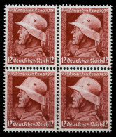 3. REICH 1935 Nr 570y Postfrisch VIERERBLOCK X78041A - Ungebraucht