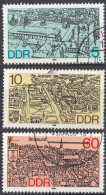 DDR - 1988 - Lotto Di 3 Valori Usati: Yvert 2772, 2773 E 2775. - Gebraucht