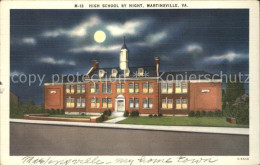 12149523 Martinsville_Virginia High School By Night - Other & Unclassified