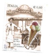 (REPUBBLICA ITALIANA) 2006, GELATO ARTIGIANALE, MADE IN ITALY - Serie Di 1 Francobollo Usato - 2001-10: Afgestempeld