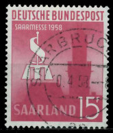 SAAR OPD 1958 Nr 435 Zentrisch Gestempelt X79C706 - Usati