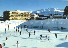 12138338 Montana Crans Montana Station La Patinoire Eislaufbahn Wintersportplatz - Autres & Non Classés