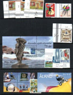 ALAND - SELECTION OF STAMPS + BOOKLET +S/SHEET  Mint Never Hinged, Sg Cat £65.45 - Ålandinseln