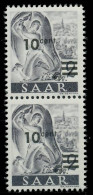 SAARLAND 1947 Nr 226ZII Postfrisch SENKR PAAR X81B00A - Nuovi