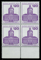 BERLIN DS BURGEN U. SCHLÖSSER Nr 675 Postfrisch VIERERB X8F96BA - Unused Stamps