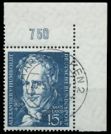 SAAR OPD 1959 Nr 448 Zentrisch Gestempelt ECKE-ORE X478D52 - Used Stamps