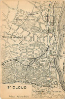 92* ST CLOUD  Plan De La Ville        MA99,1576 - Saint Cloud
