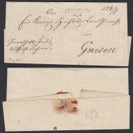 Ca. 1835 Umschlag TRZEMESZNO L2 Nach GNESEN    (32074 - Other & Unclassified