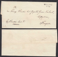 Ca. 1830 Umschlag GOLLNOW L2 Nach STARGARD     (32083 - Autres & Non Classés