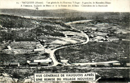 55* VAUQUOIS  Vue Generale Village Nouveau  – CPSM  (format 9x14cm)      RL25,0254 - Guerre 1914-18