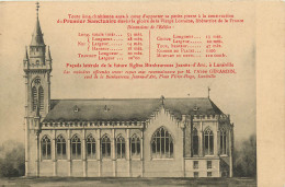 54* LUNEVILLE  Demande Dons Pour Construcion  SanctuaireRL25,0100 - Luneville