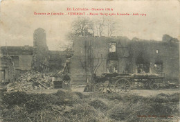 54* VITRIMONT    Maison « henry » Incendiee  WW1    RL25,0059 - Guerre 1914-18