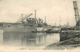 56* LORIENT  Grand Cuirasse En Achevement A Flot       RL25,0688 - Lorient