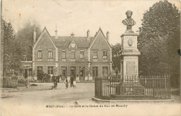 60* MOUY La Gare – Statue Du Duc De Mouchy      RL25,1306 - Mouy