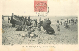 62* LE PORTEL Un Coin De La Plage    RL25,1934 - Le Portel