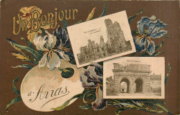 62* ARRAS  Un Bonjour – Ruines  WW1     RL25,1915 - Guerre 1914-18