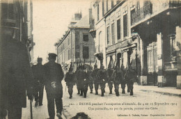 51* REIMS   Patrouille Allemande WW1         RL37.0512 - Guerre 1914-18