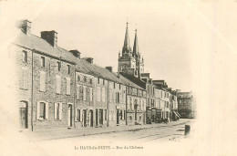 50* LA HAYE DUPUITS  Rue Du Chateau          RL37.0320 - Autres & Non Classés