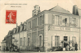 49* ST GEORGES S/LOIRE  Hotel De « la Tete Noire »          RL37.0264 - Saint Georges Sur Loire