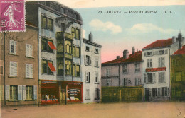 57* DIEUZE  Place Du Marche    RL37.1017 - Dieuze