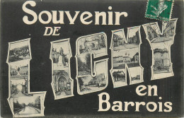 55* LIGNY EN BARROIS  « souvenir »  Multi-vues           RL37.0770 - Ligny En Barrois