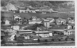 CPA- SUISSE - VALLORBE. LES USINES METALLURGIQUES ET LA GARE. - (Écrit En 3-12-1937) - Vallorbe