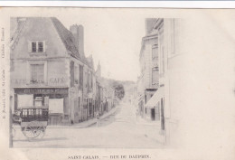 Saint Calais (72 Sarthe) Rue Du Dauphin - Carte Précurseur édit. Renard Phot. Tessier - Saint Calais