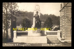 08 - GIVET - INAUGURATION DU MONUMENT AUX MORTS 15 JUILLET 1923 - CARTE PHOTO ORIGINALE - Givet