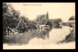 08 - ATTIGNY - LES BORDS DU CANAL - Attigny