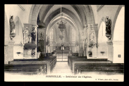 08 - JUNIVILLE - INTERIEUR DE L'EGLISE - Autres & Non Classés