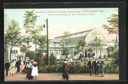 AK Nürnberg, Bayerische Jubiläums-Landes-Ausstellung 1906, Unterrichtsausstellung Des Kgl. Staatsminist. D. Innern  - Tentoonstellingen