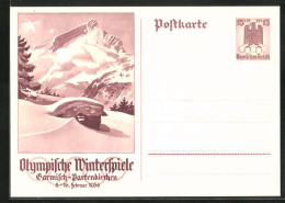 AK Garmisch-Partenkirchen, Olympische Winterspiele 1936, Verschneite Hütte  - Other & Unclassified