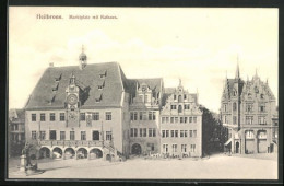 AK Heilbronn, Marktplatz Mit Rathaus  - Heilbronn